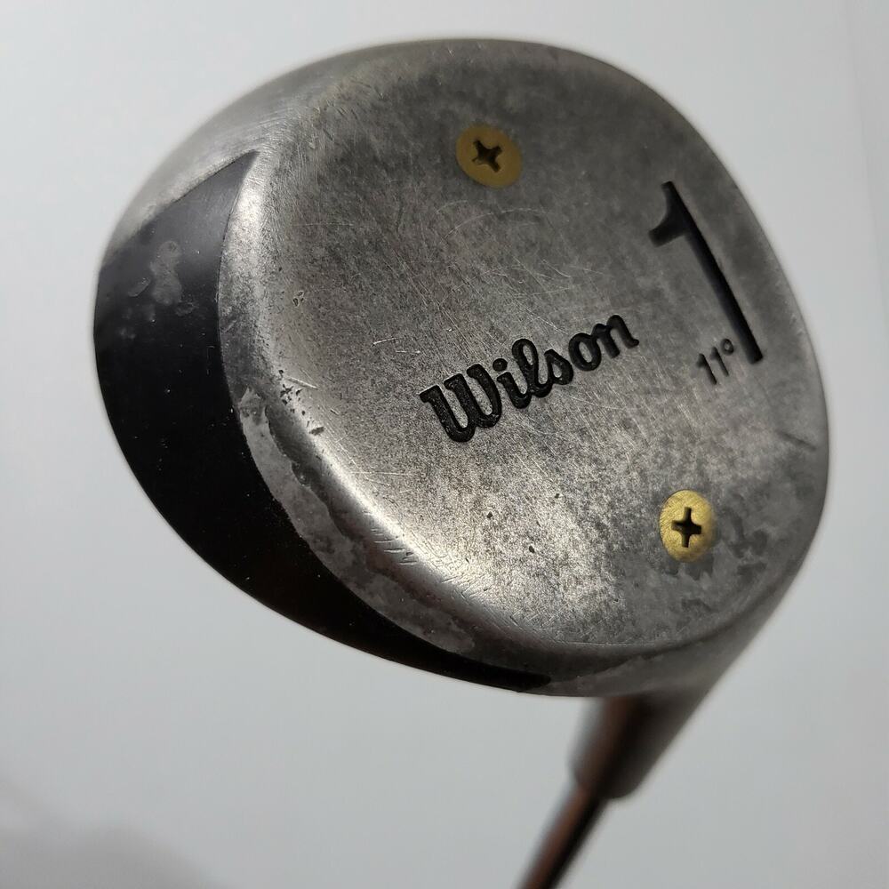 Vintage Wilson 1 Wood Driver 11° Right Handed Steel Shaft R-Flex 43.5" - Picture 3 of 11